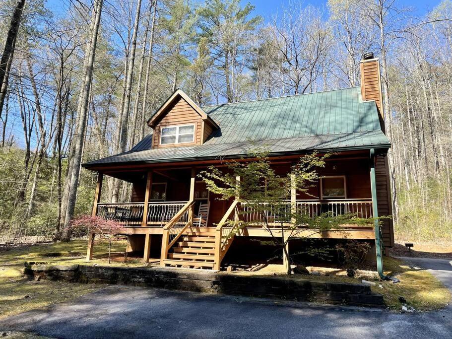 2 Bed Cabin Hot Tub Close To Helen #16 Exteriér fotografie